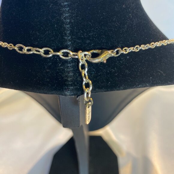 A•LINE Amy Kaplan Green Glass Statement Necklace - Picture 3 of 9